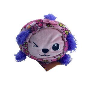 Moosh-Moosh Slumber Plushies Francine the Poodle Dog Puppy Floral Plush Pillow